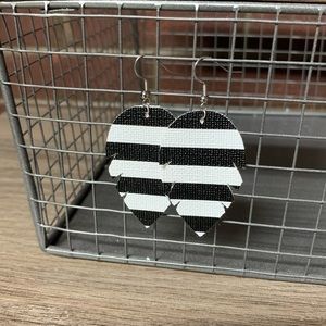 Cute striped earrings